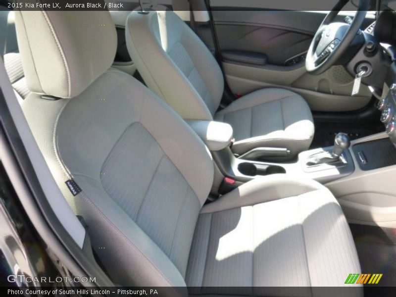 Aurora Black / Black 2015 Kia Forte LX