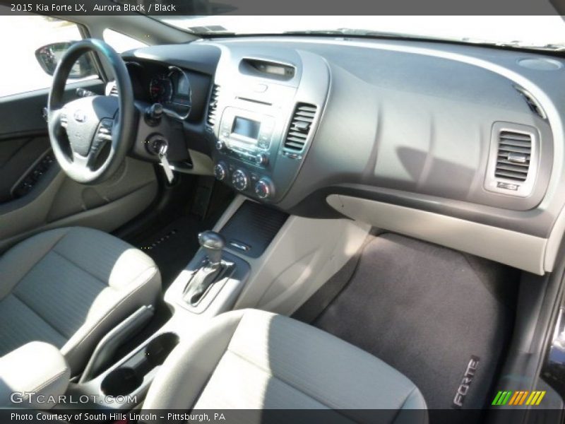 Aurora Black / Black 2015 Kia Forte LX
