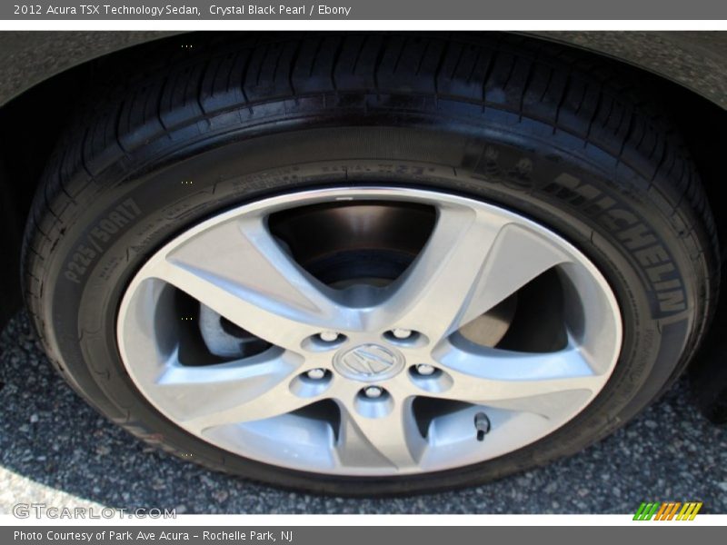 Crystal Black Pearl / Ebony 2012 Acura TSX Technology Sedan