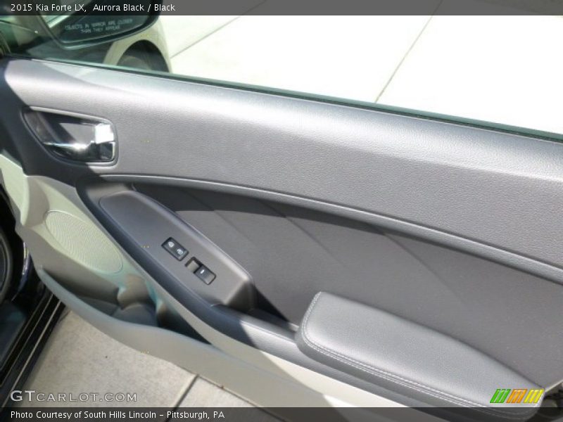 Aurora Black / Black 2015 Kia Forte LX
