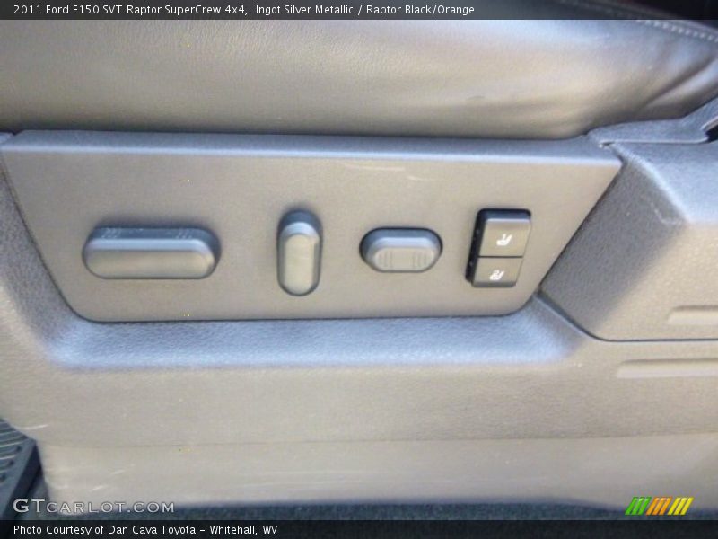 Ingot Silver Metallic / Raptor Black/Orange 2011 Ford F150 SVT Raptor SuperCrew 4x4