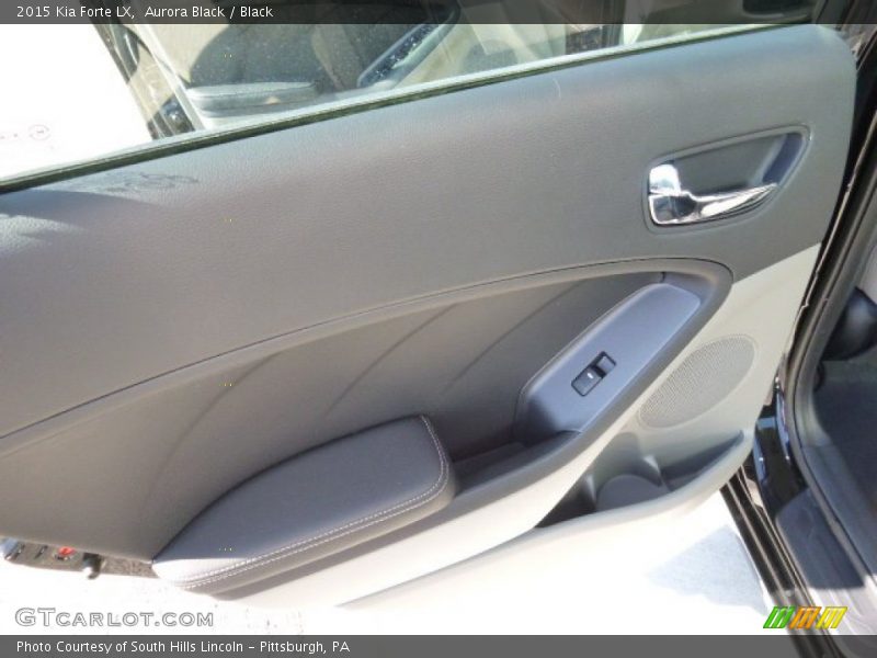 Aurora Black / Black 2015 Kia Forte LX