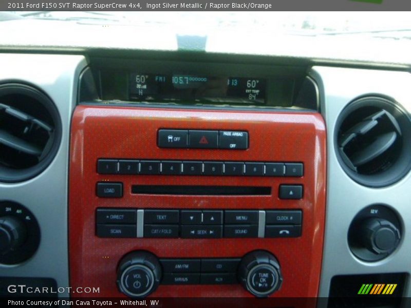 Ingot Silver Metallic / Raptor Black/Orange 2011 Ford F150 SVT Raptor SuperCrew 4x4