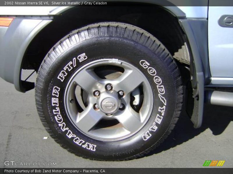 Silver Ice Metallic / Gray Celadon 2002 Nissan Xterra SE V6