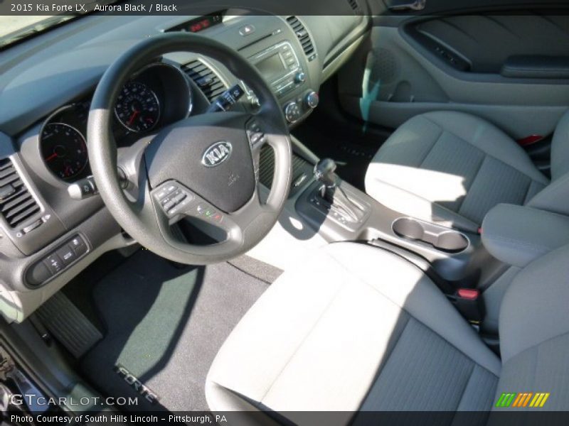 Aurora Black / Black 2015 Kia Forte LX