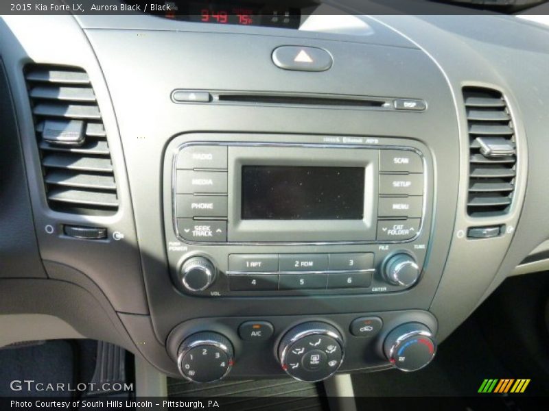 Aurora Black / Black 2015 Kia Forte LX