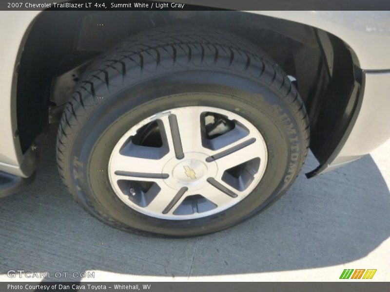 Summit White / Light Gray 2007 Chevrolet TrailBlazer LT 4x4