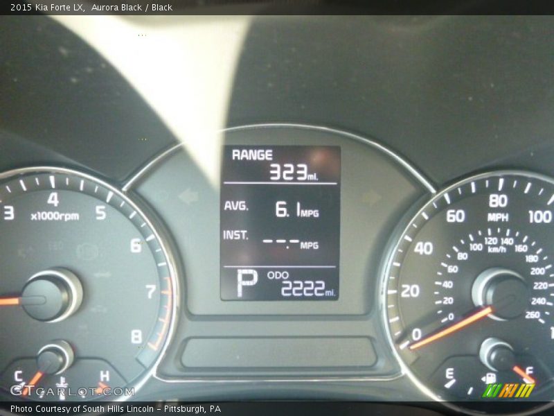 Aurora Black / Black 2015 Kia Forte LX