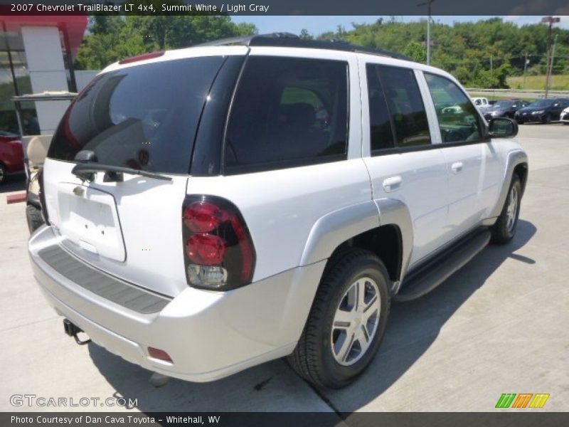 Summit White / Light Gray 2007 Chevrolet TrailBlazer LT 4x4