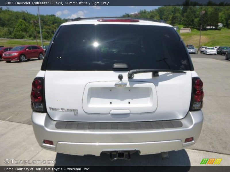 Summit White / Light Gray 2007 Chevrolet TrailBlazer LT 4x4