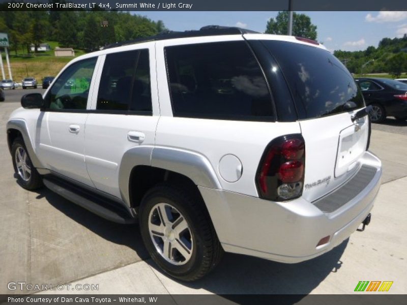Summit White / Light Gray 2007 Chevrolet TrailBlazer LT 4x4