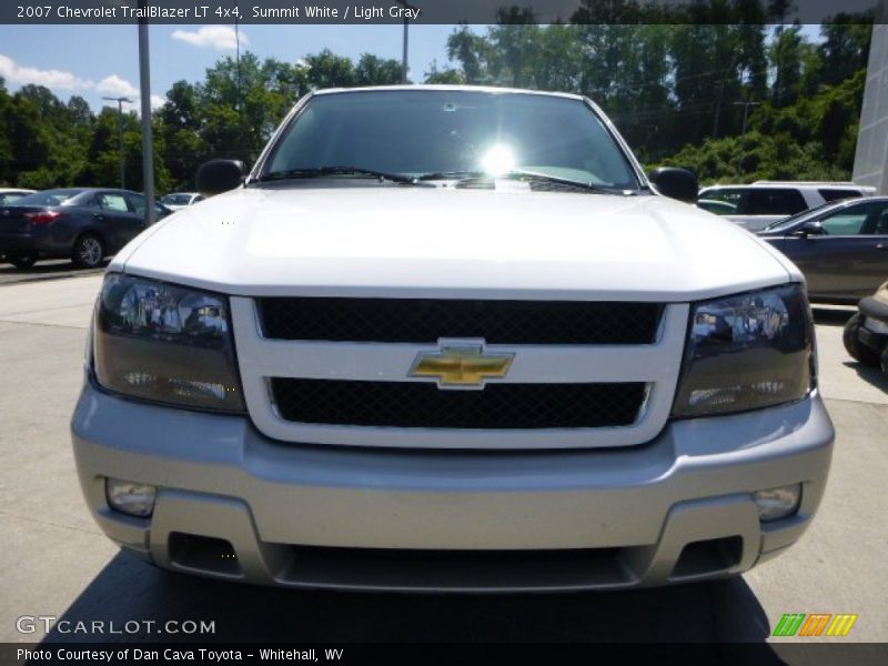 Summit White / Light Gray 2007 Chevrolet TrailBlazer LT 4x4