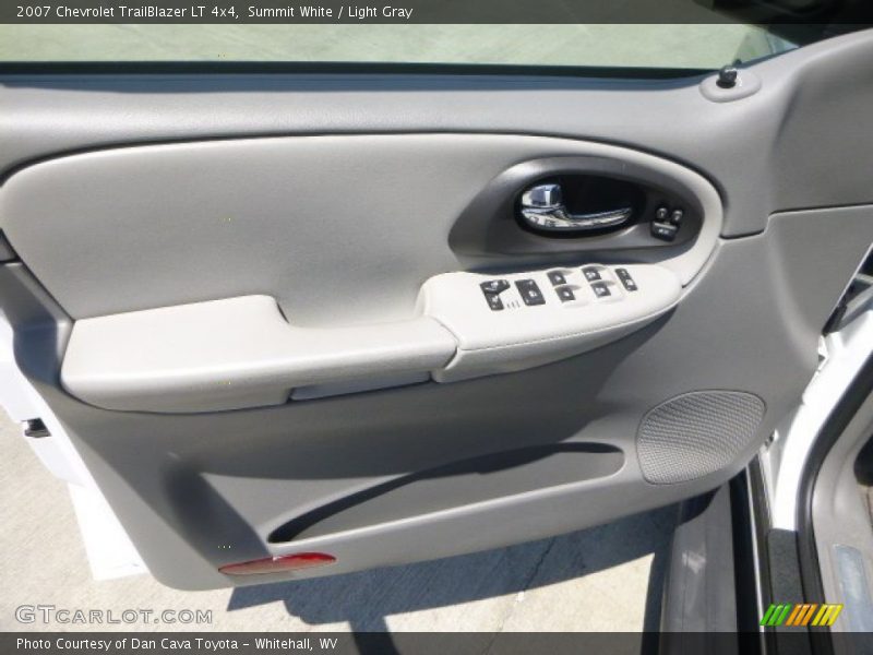 Summit White / Light Gray 2007 Chevrolet TrailBlazer LT 4x4