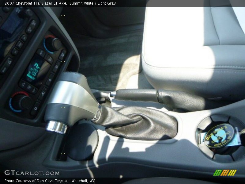 Summit White / Light Gray 2007 Chevrolet TrailBlazer LT 4x4