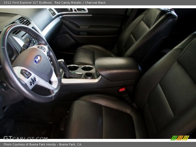 Red Candy Metallic / Charcoal Black 2012 Ford Explorer XLT EcoBoost