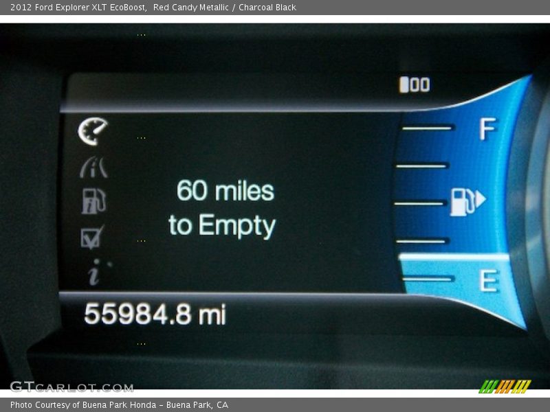 Red Candy Metallic / Charcoal Black 2012 Ford Explorer XLT EcoBoost