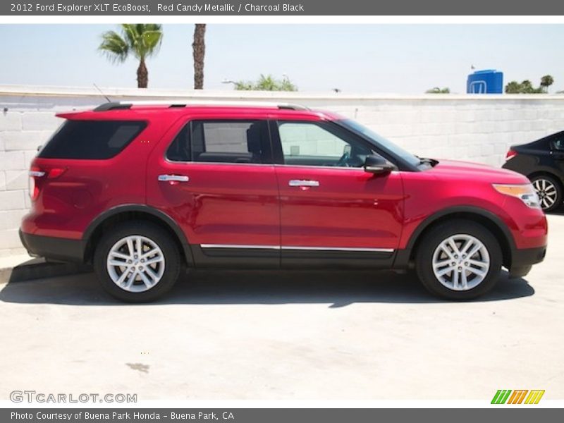 Red Candy Metallic / Charcoal Black 2012 Ford Explorer XLT EcoBoost