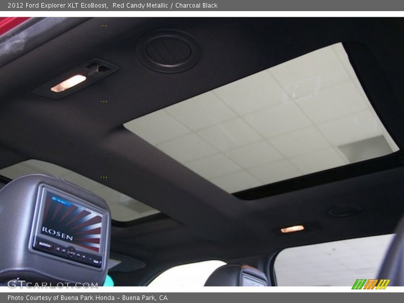 Red Candy Metallic / Charcoal Black 2012 Ford Explorer XLT EcoBoost