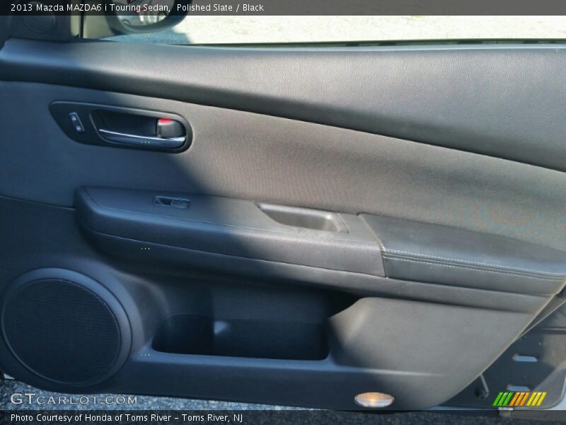 Polished Slate / Black 2013 Mazda MAZDA6 i Touring Sedan