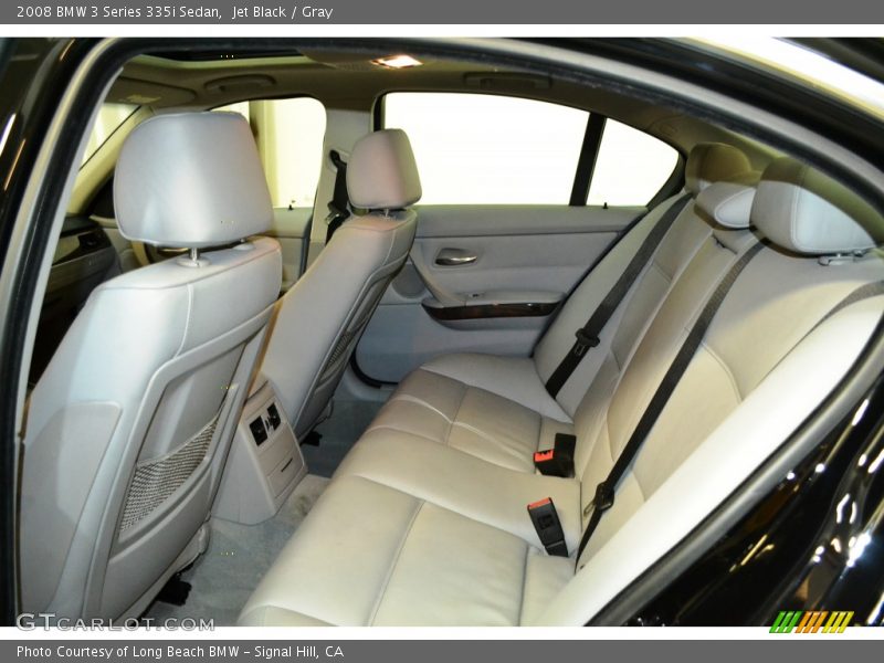 Jet Black / Gray 2008 BMW 3 Series 335i Sedan