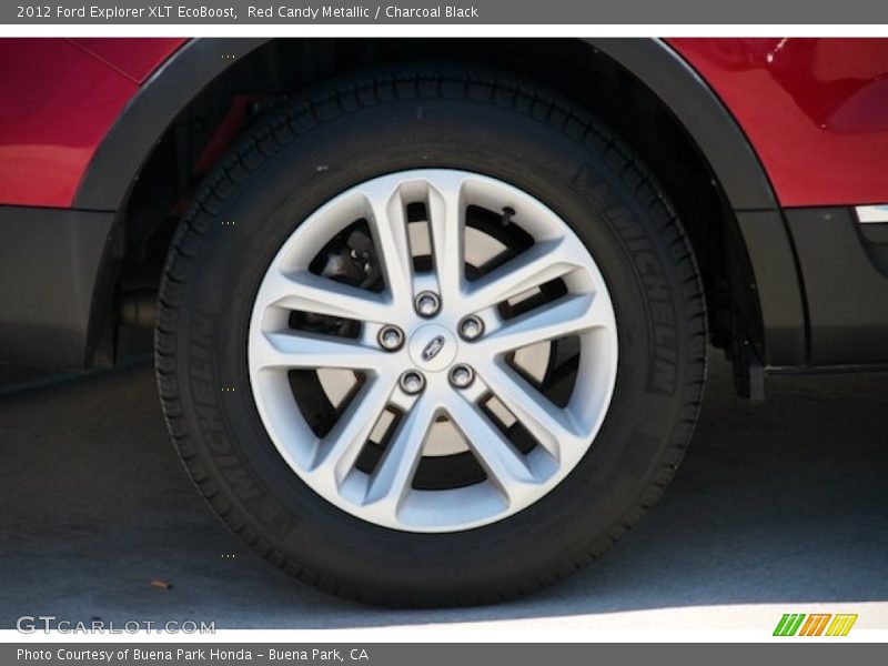 Red Candy Metallic / Charcoal Black 2012 Ford Explorer XLT EcoBoost