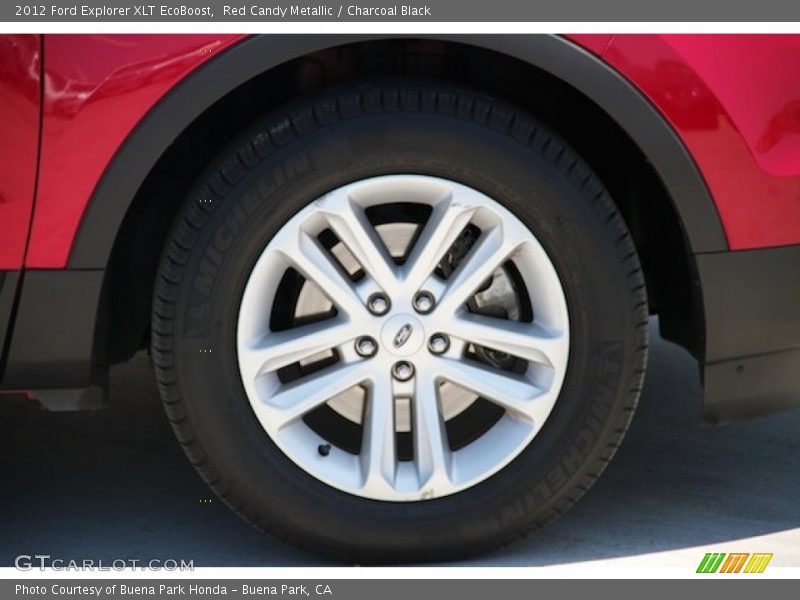 Red Candy Metallic / Charcoal Black 2012 Ford Explorer XLT EcoBoost