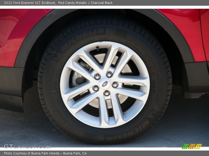 Red Candy Metallic / Charcoal Black 2012 Ford Explorer XLT EcoBoost