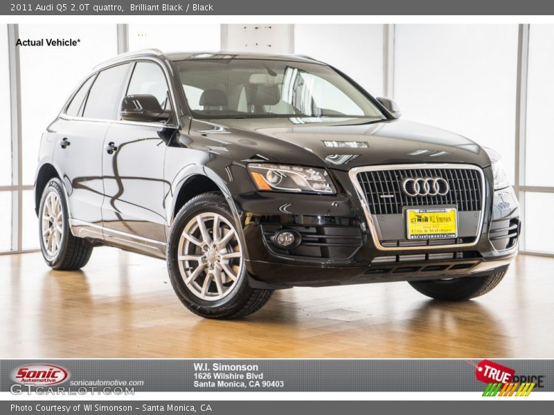 Brilliant Black / Black 2011 Audi Q5 2.0T quattro
