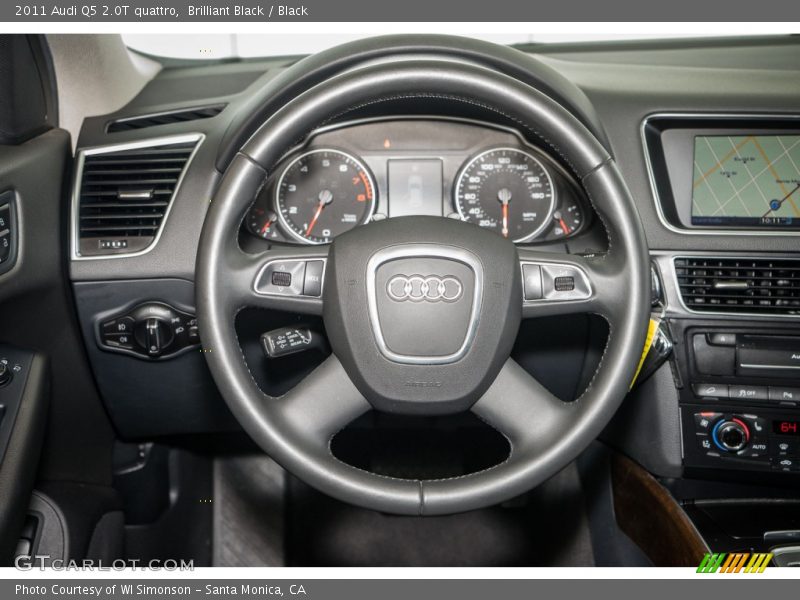 Brilliant Black / Black 2011 Audi Q5 2.0T quattro