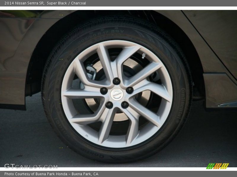 Super Black / Charcoal 2014 Nissan Sentra SR