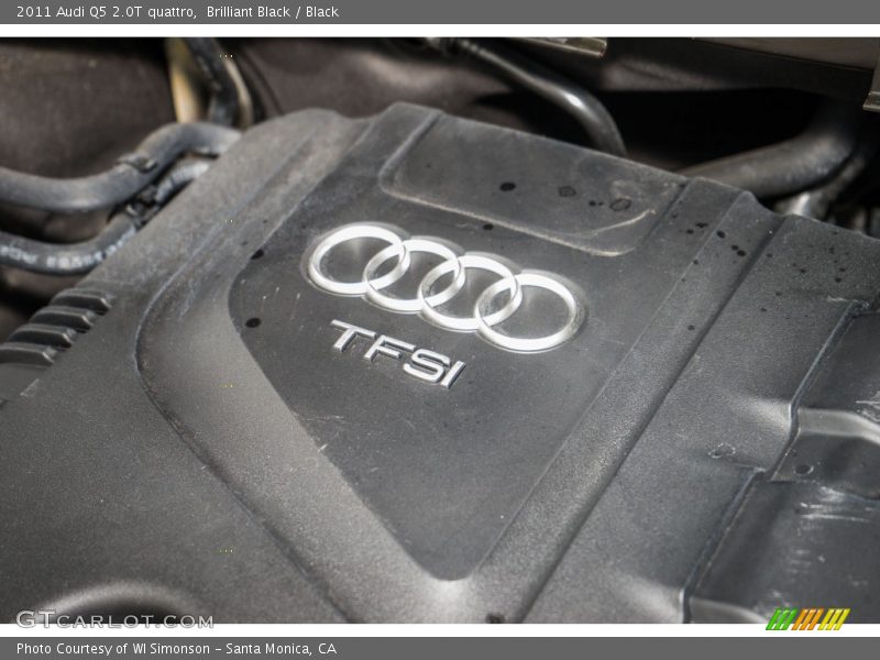 Brilliant Black / Black 2011 Audi Q5 2.0T quattro