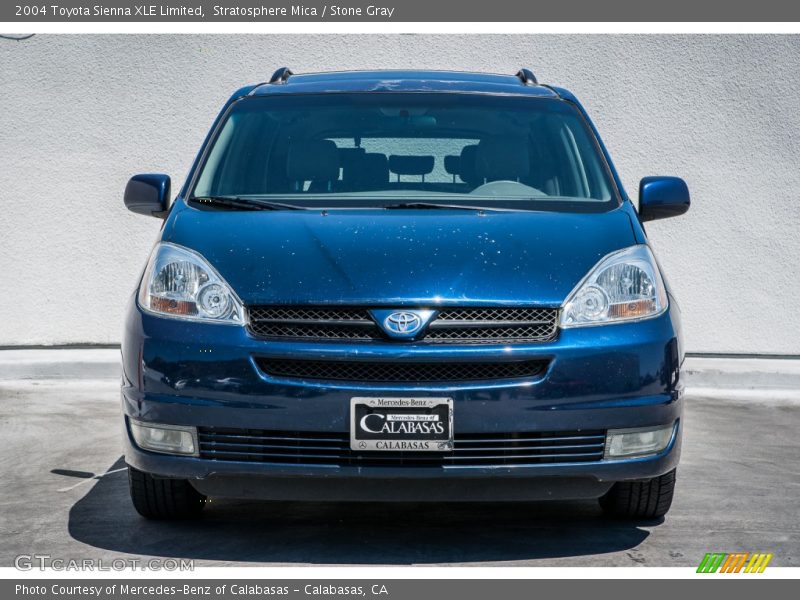 Stratosphere Mica / Stone Gray 2004 Toyota Sienna XLE Limited