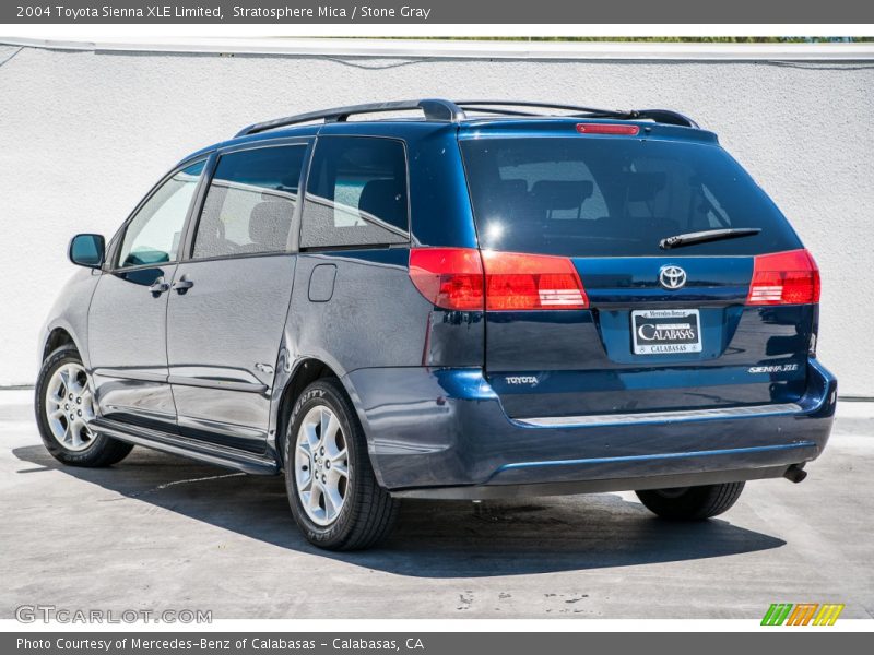Stratosphere Mica / Stone Gray 2004 Toyota Sienna XLE Limited