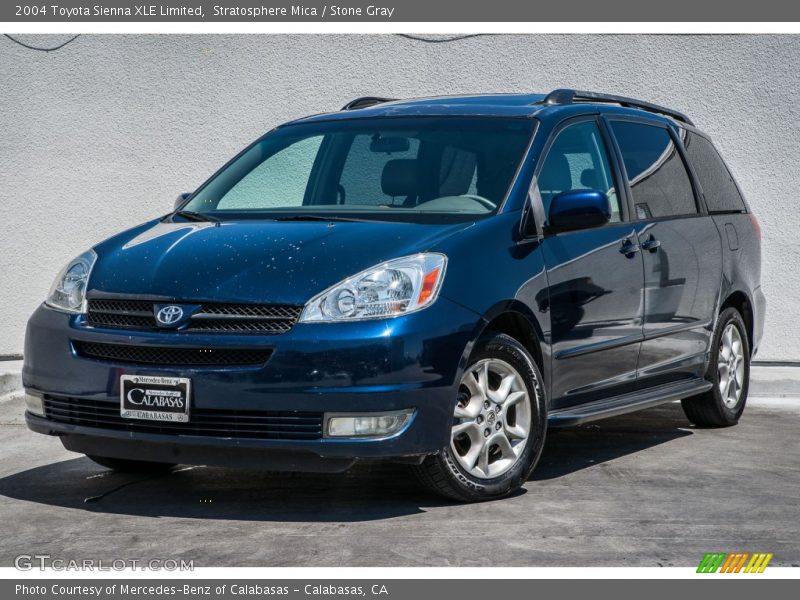 Stratosphere Mica / Stone Gray 2004 Toyota Sienna XLE Limited