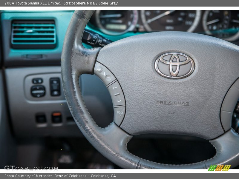 Stratosphere Mica / Stone Gray 2004 Toyota Sienna XLE Limited