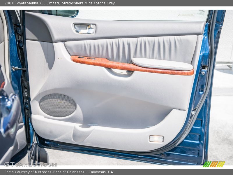 Stratosphere Mica / Stone Gray 2004 Toyota Sienna XLE Limited