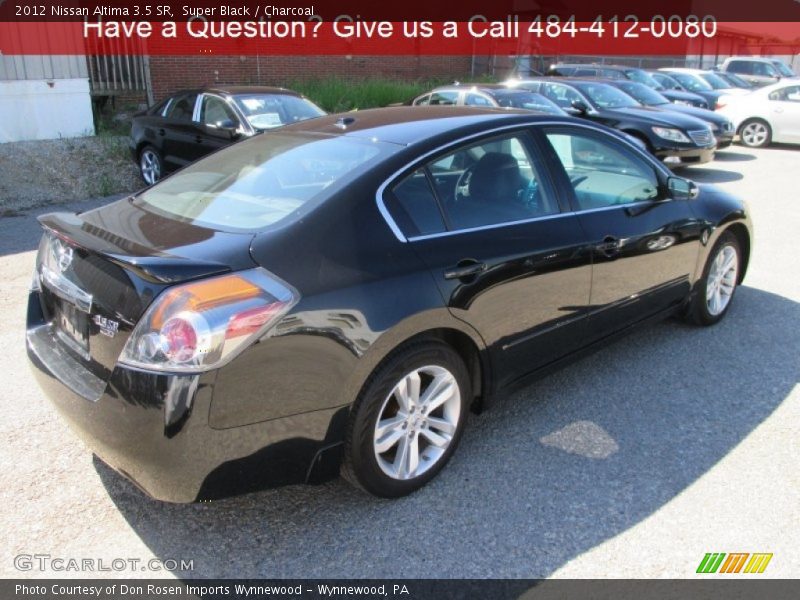 Super Black / Charcoal 2012 Nissan Altima 3.5 SR