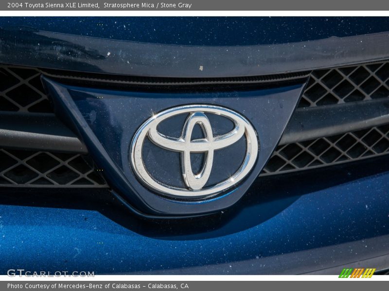 Stratosphere Mica / Stone Gray 2004 Toyota Sienna XLE Limited