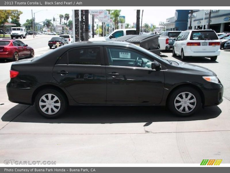 Black Sand Pearl / Ash 2013 Toyota Corolla L