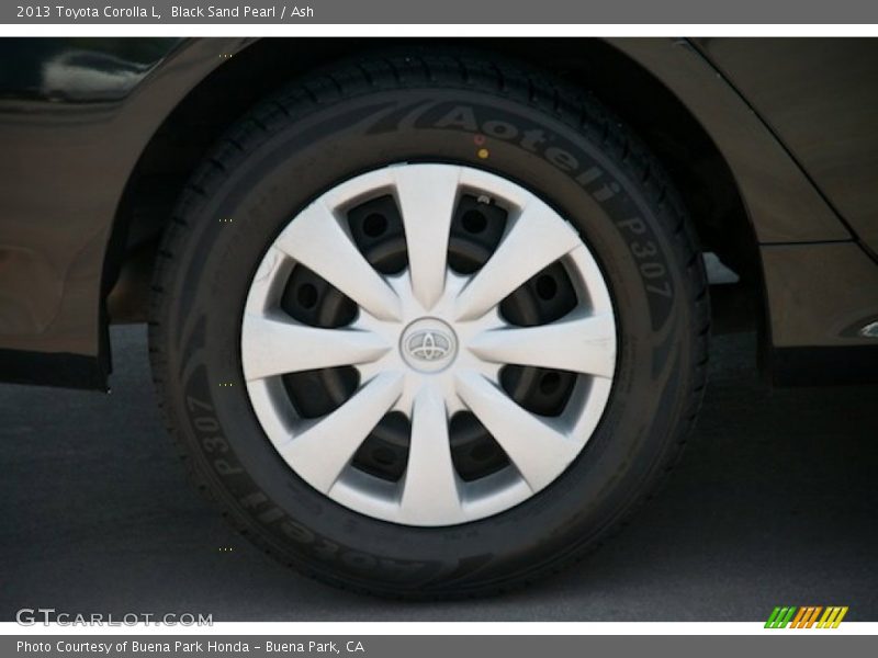 Black Sand Pearl / Ash 2013 Toyota Corolla L