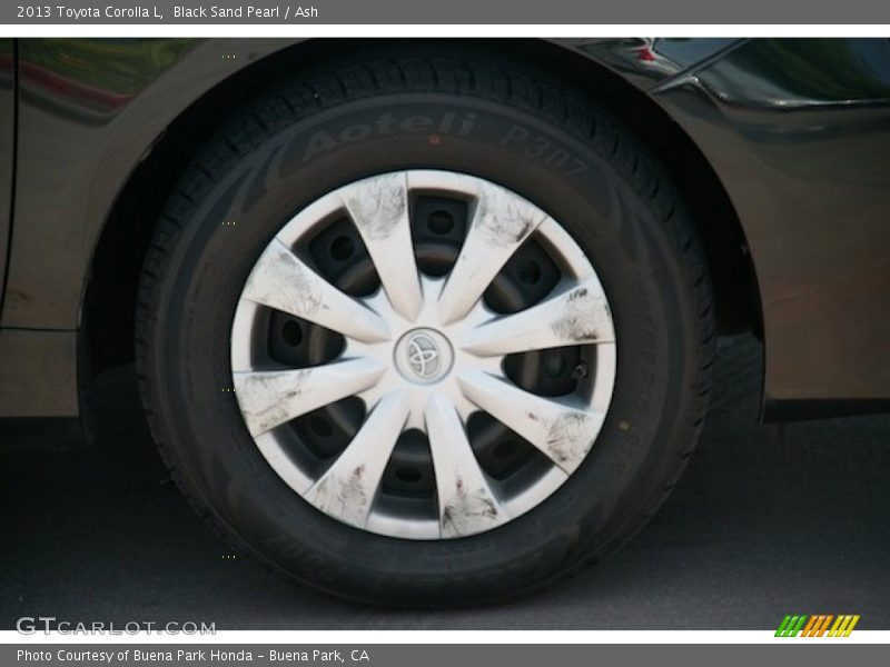 Black Sand Pearl / Ash 2013 Toyota Corolla L