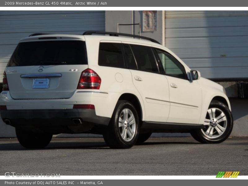 Arctic White / Ash 2009 Mercedes-Benz GL 450 4Matic