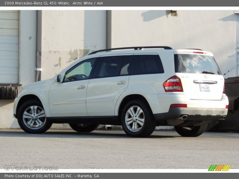 Arctic White / Ash 2009 Mercedes-Benz GL 450 4Matic