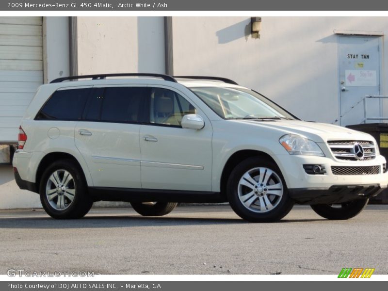 Arctic White / Ash 2009 Mercedes-Benz GL 450 4Matic