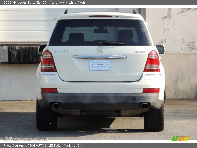 Arctic White / Ash 2009 Mercedes-Benz GL 450 4Matic