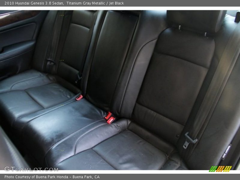 Titanium Gray Metallic / Jet Black 2010 Hyundai Genesis 3.8 Sedan