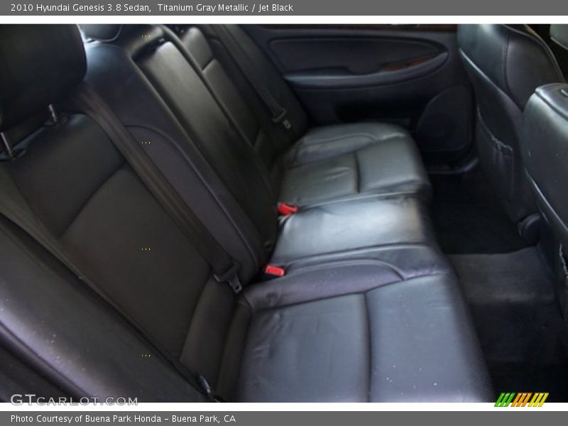Titanium Gray Metallic / Jet Black 2010 Hyundai Genesis 3.8 Sedan