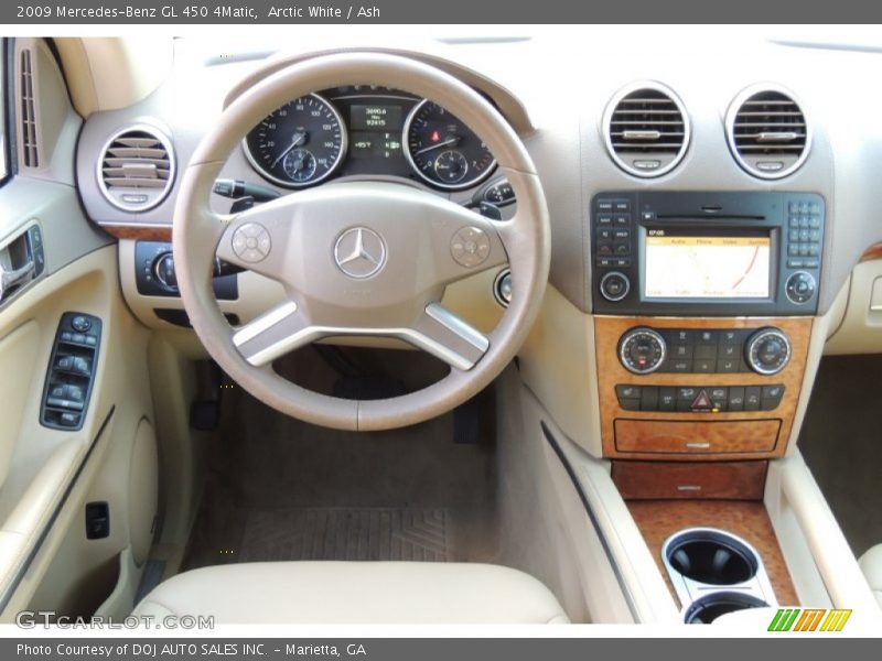 Arctic White / Ash 2009 Mercedes-Benz GL 450 4Matic