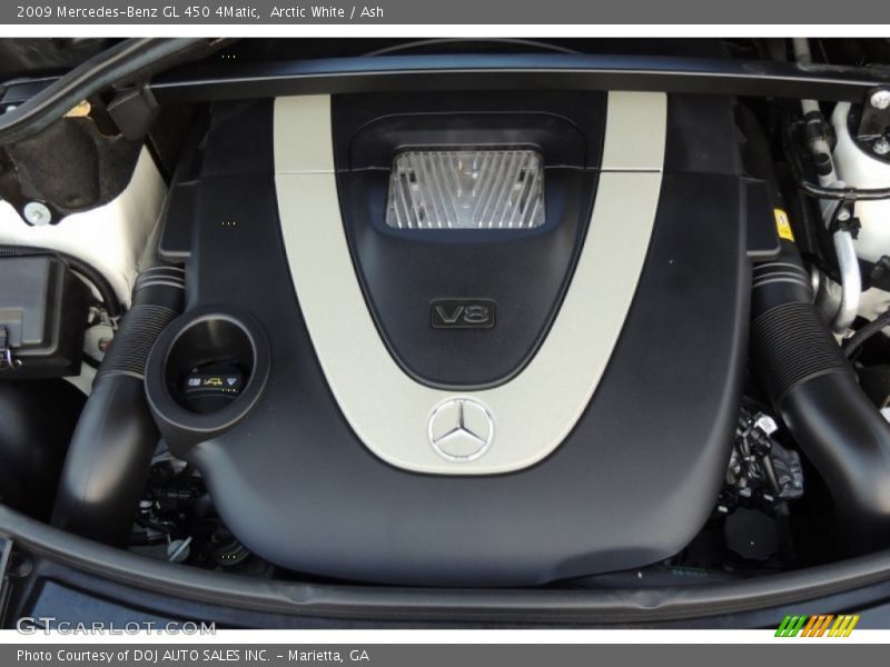 Arctic White / Ash 2009 Mercedes-Benz GL 450 4Matic