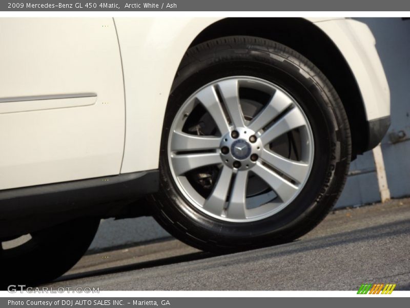 Arctic White / Ash 2009 Mercedes-Benz GL 450 4Matic